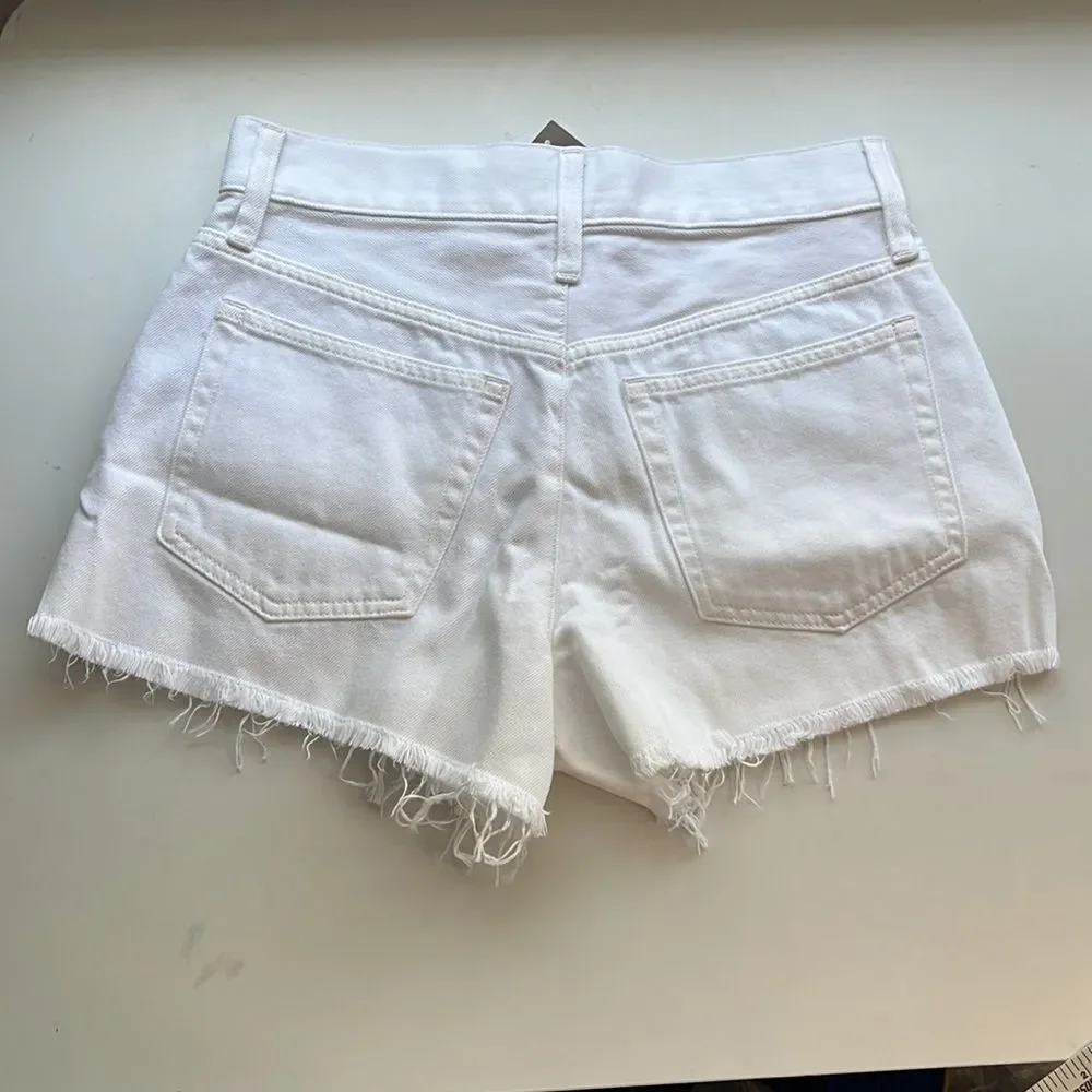 J Crew Relaxed denim short in‎ white Size 24 - Picture 4 of 11